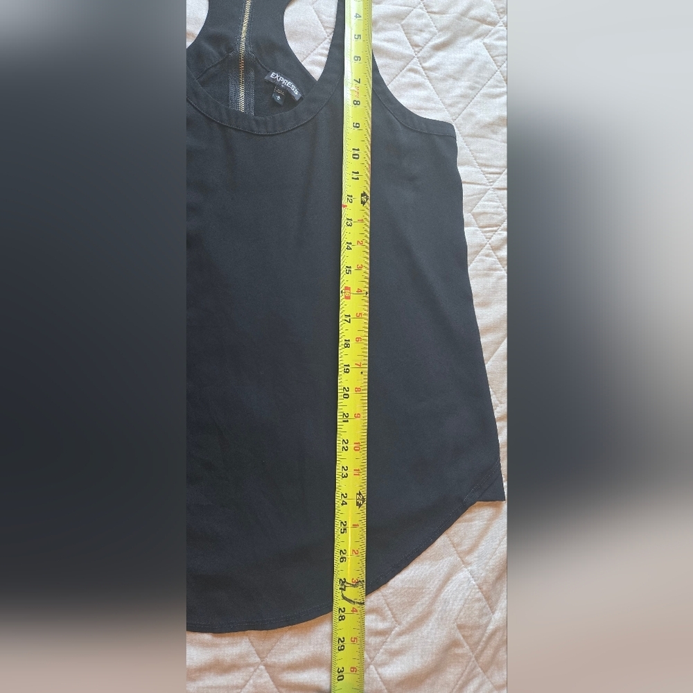 Express Women's Elegant Black Tank Top (2b) - Picture 7 of 7